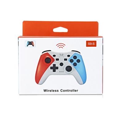 China Touch Buttons Wholesale S9 Joystick Gamepad Game Controller BT Tablet TV Box Holder Wireless Joystick For Mobile Phone for sale