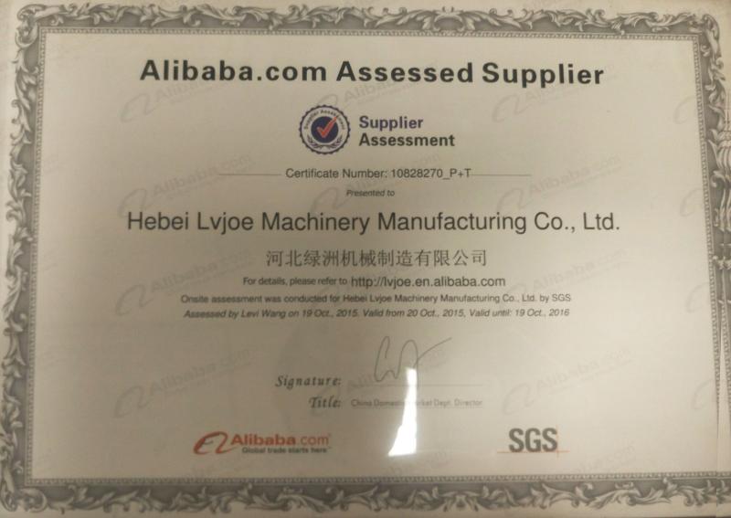  - HEBEI LVJOE MACHINERY MANUFACTURING GROUP CO.,LTD.