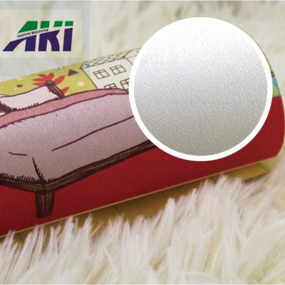 China Modern Empty AKI Straw Texture Wallpaper 3d Self Adhesive Wall Paper PVC Wallpaper for sale