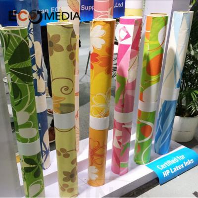 China Modern Ecosolvent Inkjet Self Adhesive Hotel Wallpaper Home Decoration Printing Wallpaper for sale