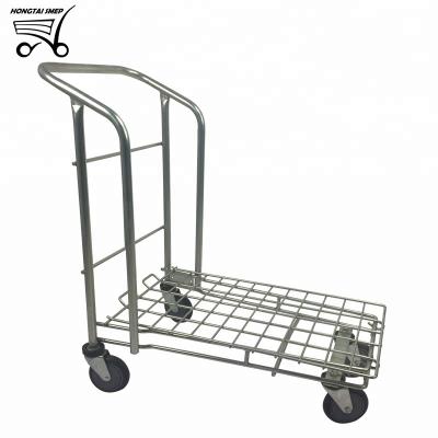 China Tools Folding Heavy Duty Transport Cargo Trolley Hand Cart For Warehouse for sale