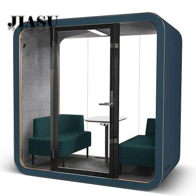 China Modern Indoor Movable Acoustic Office Soundproof Booth Modular Flowers Pod Booth for sale