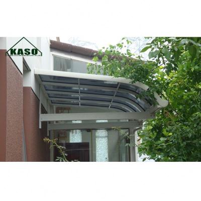 China UV Resistant Waterproof Outdoor Covers Shade Pergola Canopy Tent Plastic Bracket Polycarbonate Brackets Patio Cover Roof for sale