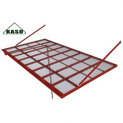 China 1Mm Cover Roofing Shed UV Resistant Thickness Coated Polycarbonate Sheet Balcony Awning for sale