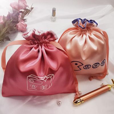 China Professional Manufacturers Custom Color Dingle Wrapping Cloth Bags Silk Cloth Bags Jewelry Gift Bags Custom for sale