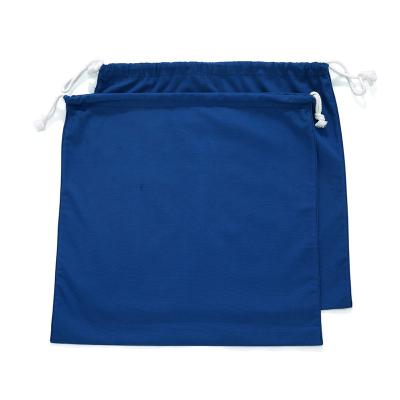 China Eco-Friendly Promotional Eco-friendly High Quality Canvas Cotton Drawstring Shoe Bags With Custom Logo for sale