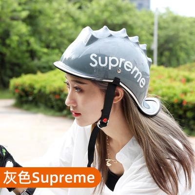 China Retro Universal Lightweight Electric Bike Hat Head Harley Hip Hop SLKE Summer Safety Hip Hop Motorcycle Half Helmet for sale