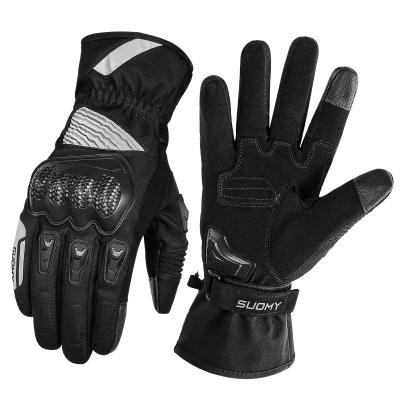 China Winter Alpine Skiing Touch Screen Fingertip Knuckle SLKE Motorcycle Riding Hot Motor Luvas Motoqueiro Guante Guantes Windproof for sale