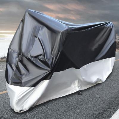 China Warterproof.UV Defense.snow Protection SLKE All Season Black Sun Motorcycle Waterproof Cover With Tearproof Keyholes for sale