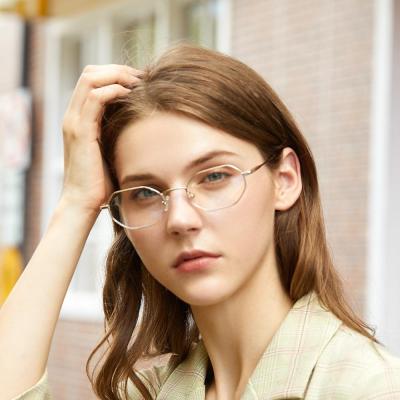 China For Women Reading Glasses Eyewear Metal Frames Anti Blue Ray Glasses Anti Blue Ray Glasses Blocking Optical Bluelight for sale