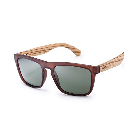 China Big Square Sunglasses 2020 Newest Fashion Square Style Frame Sport Luxury Wooden Sunglasses For Men for sale