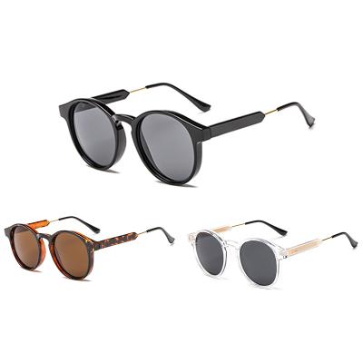 China European Vintage Sunglasses Designer Retro Inspired Funny Flat Surface Casual Sunglasses For Unisex for sale