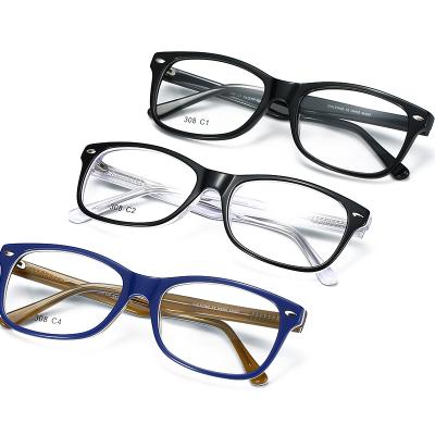 China Optical Frames For Prescription Glasses 308 Big Eye Glasses Italy Design Acetate Optical Frames For Sale for sale