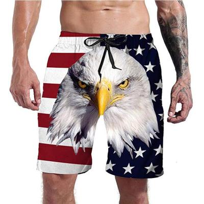 China New viable summer foreign trade border men's beach pants printing sports casual pants creative shorts to plot customization for sale