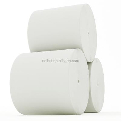 China Waterproof Unbleached/Bleached Biodegradable Bagasse Sugarcane Pulp PE Coated Paper Raw Material For Paper Cup for sale