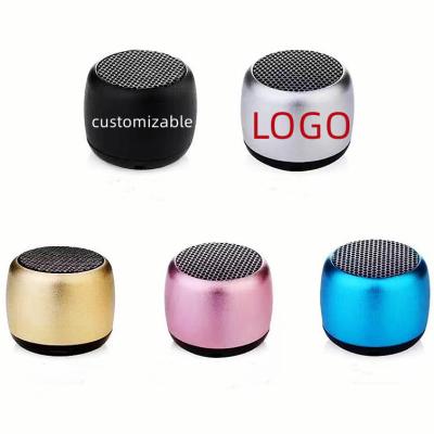 China Small Cannon Miracast Mini Speaker M1 German Steel Wireless Subwoofer Speaker Metal Speaker for sale