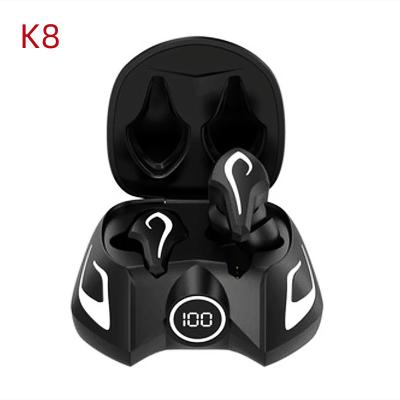 China Portable Wireless Earphone K8 Mini Earphone OEM Wireless Earphone tws Low Latency Sports TWS k8 Earbuds Gaming Earbuds for sale