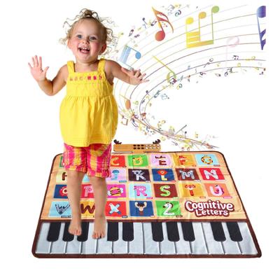 China Active Play Mat Kids Gym Toy LSHK Battery Operated High Quality Musical Smart Baby Mat Piano Set for sale