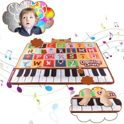 China Baby Educational Play Mat ABC Alphabet Toy Electric Piano Toys with Piano Keyboard for sale