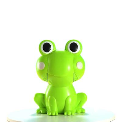 China Eco-friendly Bubble Machine For Toddlers Automatic Frog Bubble Toys Blower Maker With Solutions For Kids for sale