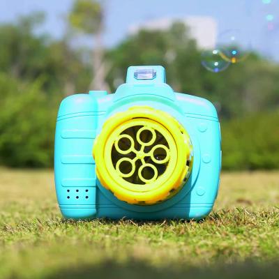 China Kids Outdoor Activity Toy Electric Camera Design Bubble Automatic Machine Toys for sale