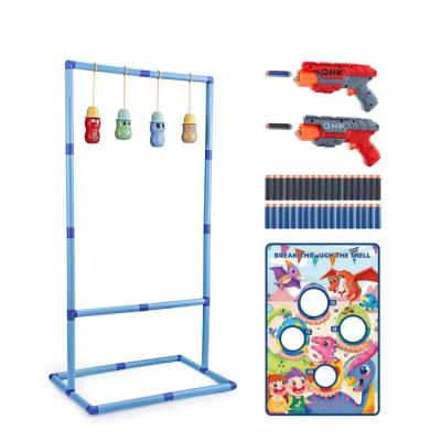 China 2022 Amazon Combination Selling Plastic Toy Kids Toys Target Sports Shooting Toys For Children for sale