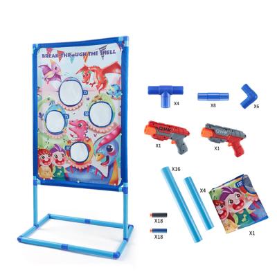 China Combination Kids Toy Soft Balls Throw Shoot Target Shooting Outdoor Toys For Kid for sale