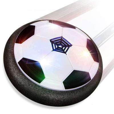 China Sports LED Light Flashing Ball Toys Air Power Soccer Balls Disc Multi-surface Gliding Hovering Football for sale