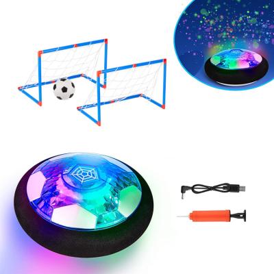 China LED Air Power Hover Soccer Ball Hanging Goal Post Net Set Toys Rechargeable Sports Football Indoor Outdoor Outdoor Games Gift for Kids for sale