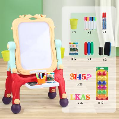 China Hot Selling Detachable White-Black Board Toys Magnetic Drawing Drawing Board For Kids for sale