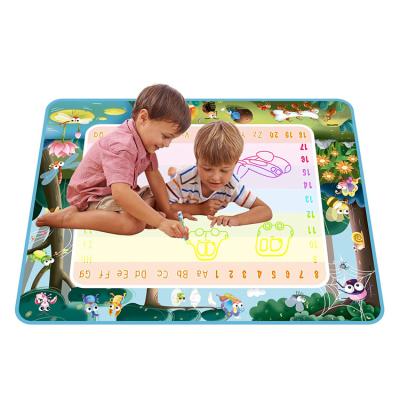 China Best Selling Recycled Water Drawing Pen Water Drawing Mat Amazon Educational Aqua Educational Doodle Mat for sale