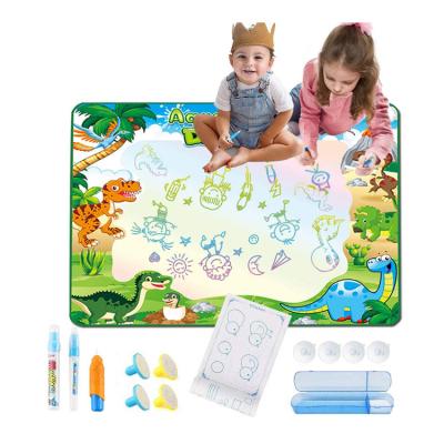 China Recycled Christmas Gift Baby Play Mat Painting Writing Water Doodle Mat Doodle Drawing Board for sale