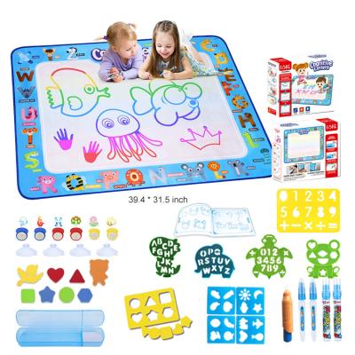 China Eco-Friendly Kids Play Mat Drawing Toys Magic Pen Non-Toxic Drawing Board Water Drawing Mat for sale