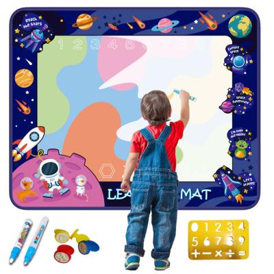 China Recycled Amazon Hot Sale Children Writing Board Toys 100*80cm Water Doodle Drawing Mat for sale