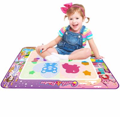 China DIY Painting Water Drawing Mat With Pen Painting Aqua Doodle Mat Board Children Toy Play Mat Kids for sale