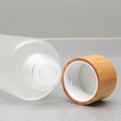 China Personal Care Wholesale Essential Oil Glass Cosmetic Bottle 100ml 120ml 150ml for sale