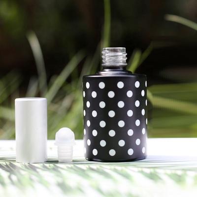 China Wholesale Customized Black 12ml Round Ball Personal Care Bottle for sale