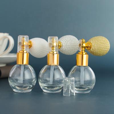 China Personal Care Factory Wholesale High End Round Airbag Spray Powder Bottle for sale