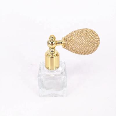 China Personal Care Wholesale Transparent Cosmetic Bottles Portable Airbag Glass Spray Bottle for sale