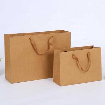 China Cheap Paper Box Kraft Paper Bag For Best Selling Portable Kraft Paper Bag for sale