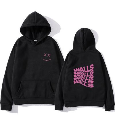 China Anti-wrinkle Streetwear Winter Fashion Merch Women's Hoodie Smile Face Hoodie 2021 Clothes Unisex for sale