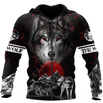 China Anti-wrinkle Ouma Frontier Men's Sweatshirt 3D Digital Printing Baseball Devil Hoodie European and American Large Size Uniform for sale