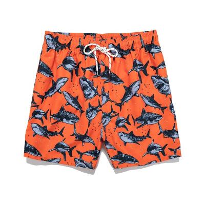 China Custom Breathable Logo Printing Summer Hot Gym Shorts Men Surf Board Swim Shorts With Pockets for sale