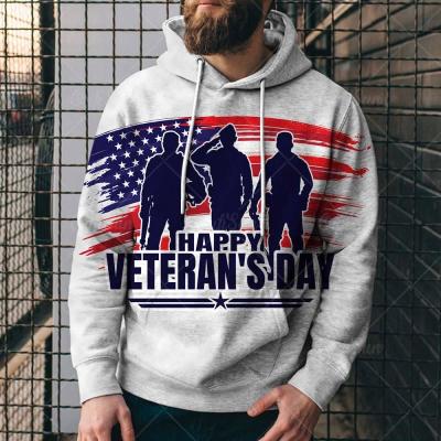 China Anti-wrinkle Fashion Spring Autumn USA Flag Mens Hoodies Vintage Sweatshirts America Route 66 Letters 3d Hoody Oversized Loose Clothing for sale