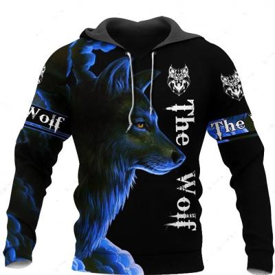 China New Style Comfortable Anti-wrinkle Polyester Good Quality Custom 3d Viking Hoodie Men 100% digital printing for sale