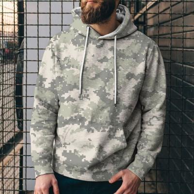 China Custom Fashion Cotton Anti-Wrinkle Hoodies Camouflage Mens Long Sleeve Hoodies for sale