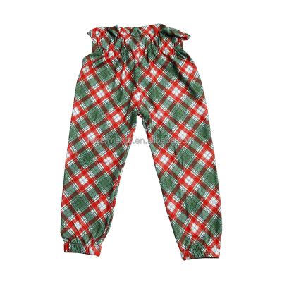 China Wholesale Anti-Wrinkle Kids Clothing Children Pants Kids Joggers For Christmas Festival Infant Clothing Pants for sale