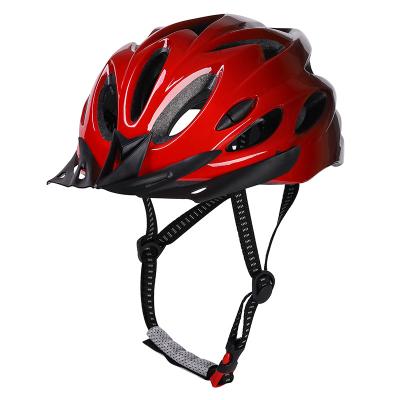 China Vintage Mountain Bike Helmet Male And Female Integrated Cycling Helmet With Edge Road Cycling Gear With Fill Lamp for sale