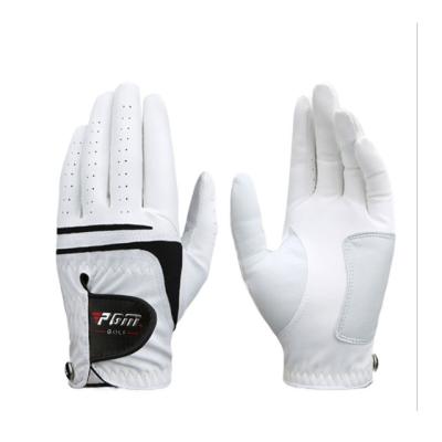 China Microfiber Cloth Mens Golf Microfiber Cloth Gloves Plain Non-slip Granules for sale