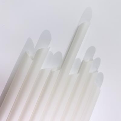 China Minimalist PLA Biodegradable Plastic Drinkable Compostable Polylactic Acid Straight Straw for sale